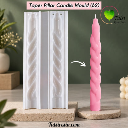 Taper Pillar Candle Mould (B2)