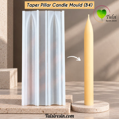 Taper Pillar Candle Mould (B4)