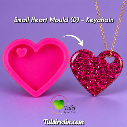 Small Heart Mould (D) - Keychain