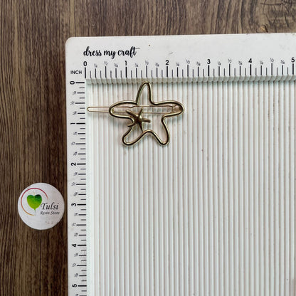 Metal Hair Clip Set (Pack of 6) Tulsi Resin Store