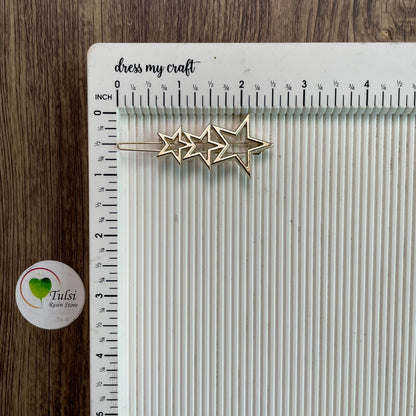 Metal Hair Clip Set (Pack of 6) Tulsi Resin Store