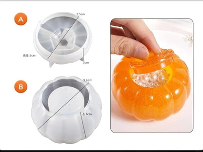Storage Box Mould (H) - Pumpkin