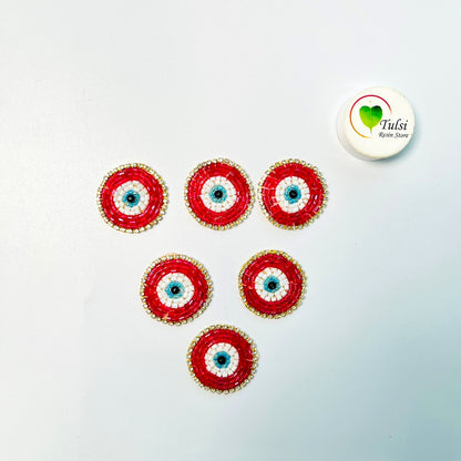 Evil Eye Patch - Red