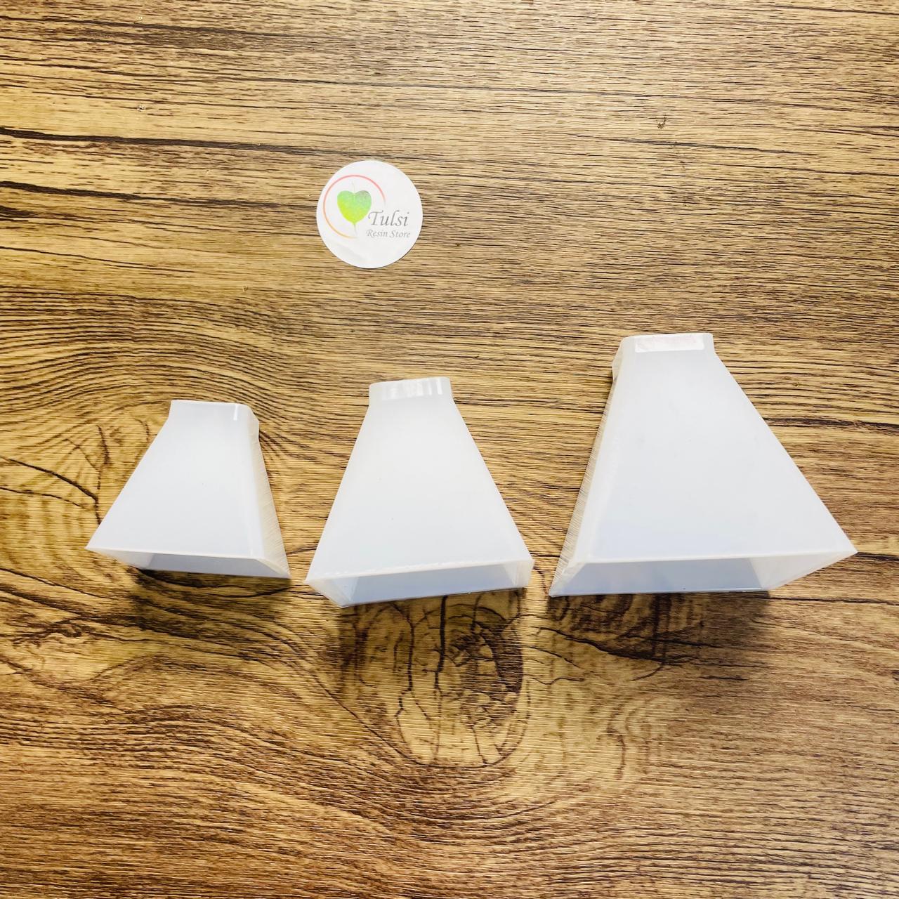 3 Pcs Pyramid Mould set Tulsi Resin Store