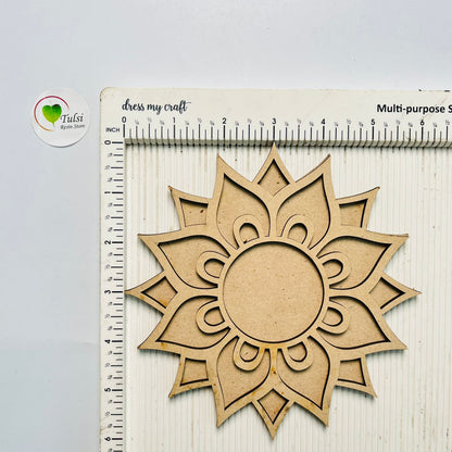 MDF T-Light Holder - (I) (4pcs)