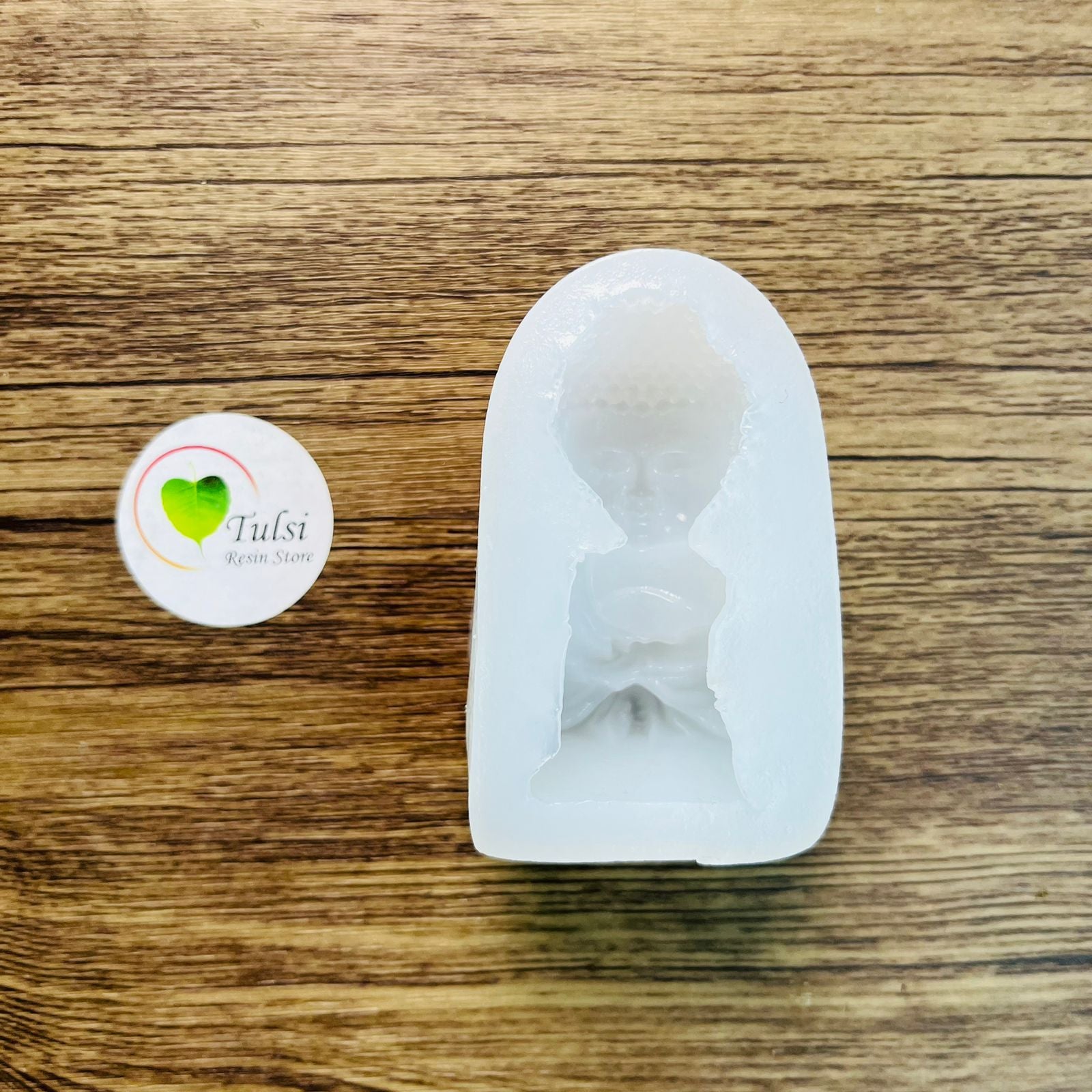 3D Buddha Candle Mould Tulsi Resin Store