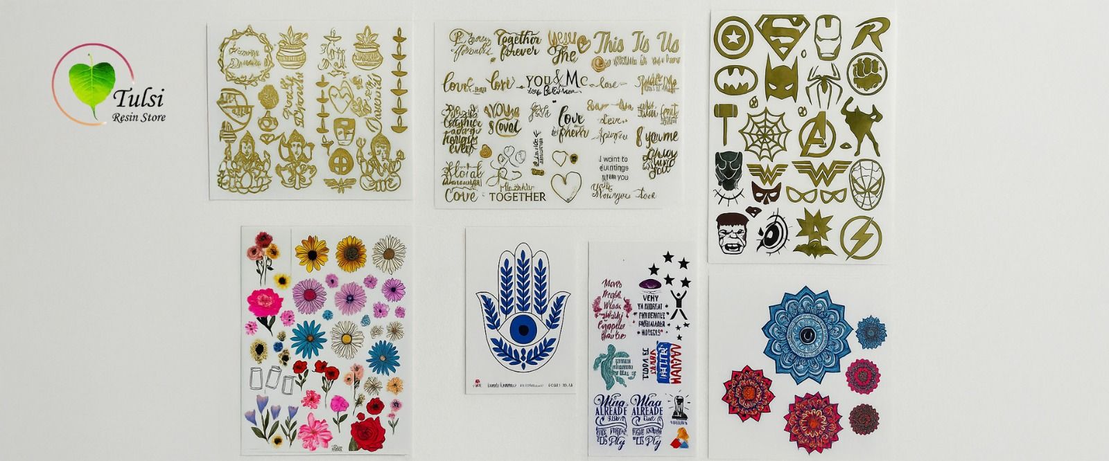  Stickers  For Resin