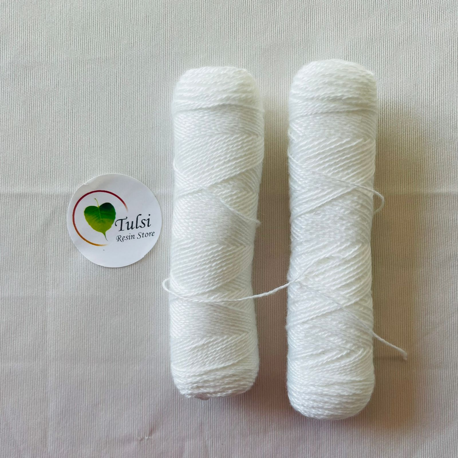 White Thread Roll - - Tulsi Resin Store