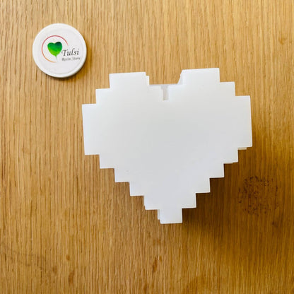 Storage Box Mould (N) - Zigzag Heart