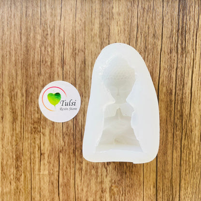 3D Buddha Candle Mould Tulsi Resin Store