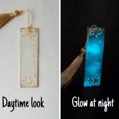 Glow In Dark Pigment - Light Blue Tulsi Resin Store