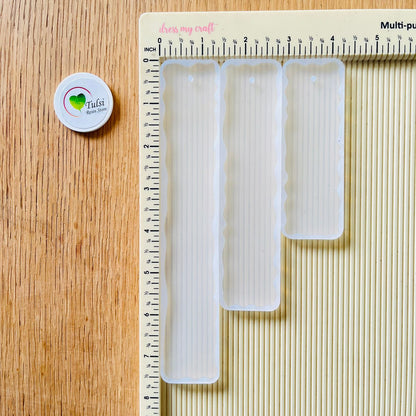 3 Pcs Agate Bookmark Mould