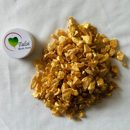 Gold Dyed Crystal tulsiresin