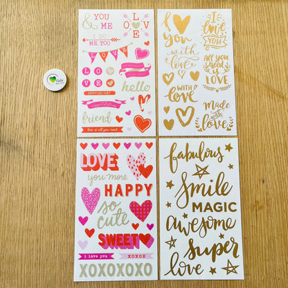 Colourful Deco Sticker (B)