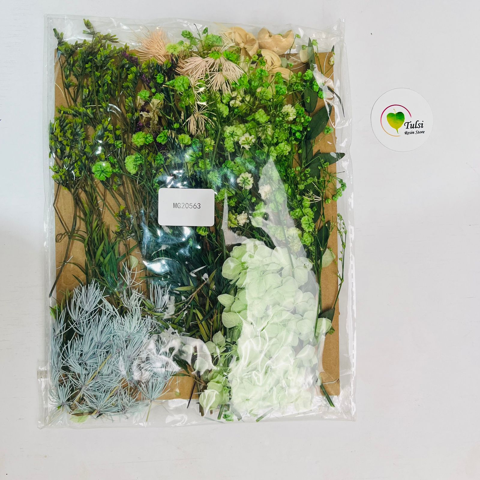 Mix Dry Flower Sheet - A7 Tulsi Resin Store