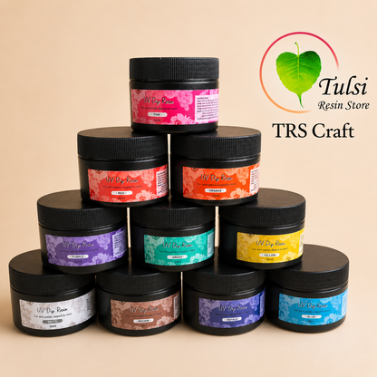 Uv Dip Resin - Colourful Black Tulsi Resin Store