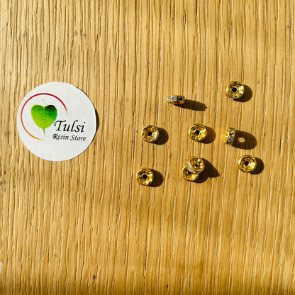 Diamond Beads (A) - Golden Tulsi Resin Store
