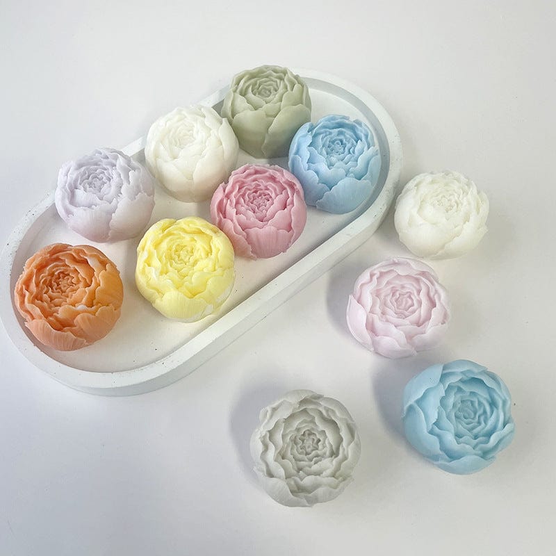 Flower Mould (A15) - Peony Bud (HM) - - Tulsi Resin Store