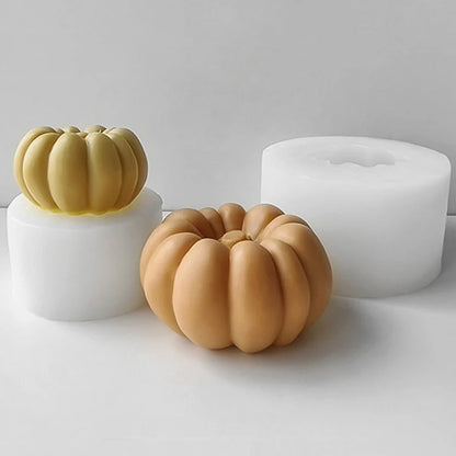 Pumpkin Candle Mould Tulsi Resin Store