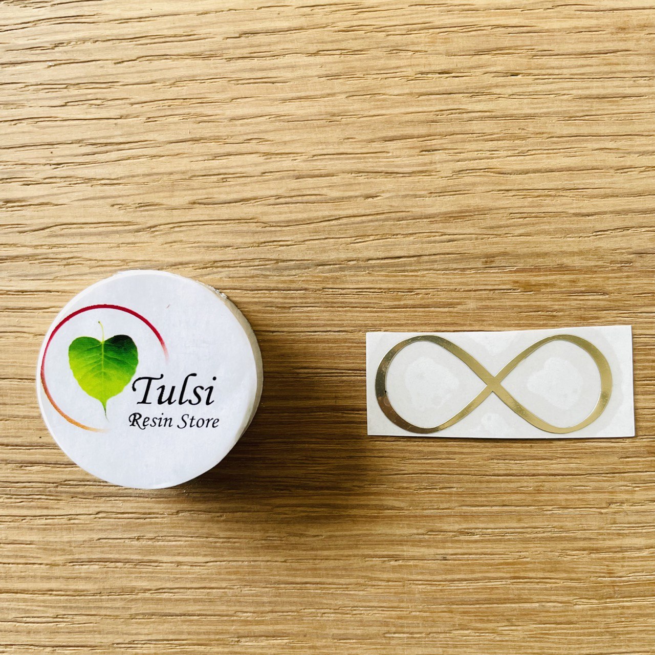 Metal Sticker - Infinity Symbol Plain 1.5 Inches Tulsi Resin Store