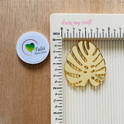 Monstera Leaf Acrylic Cutout (3 pc) Tulsi Resin Store