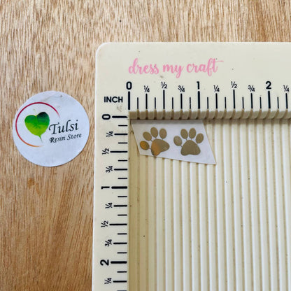 Metal Sticker - Dog Paw Tulsi Resin Store