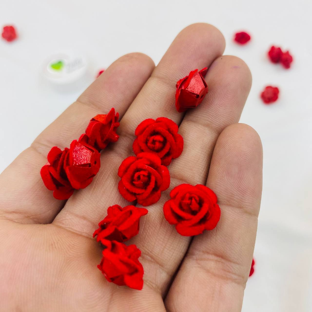 Mini Flower - Red - Tulsi Resin Store