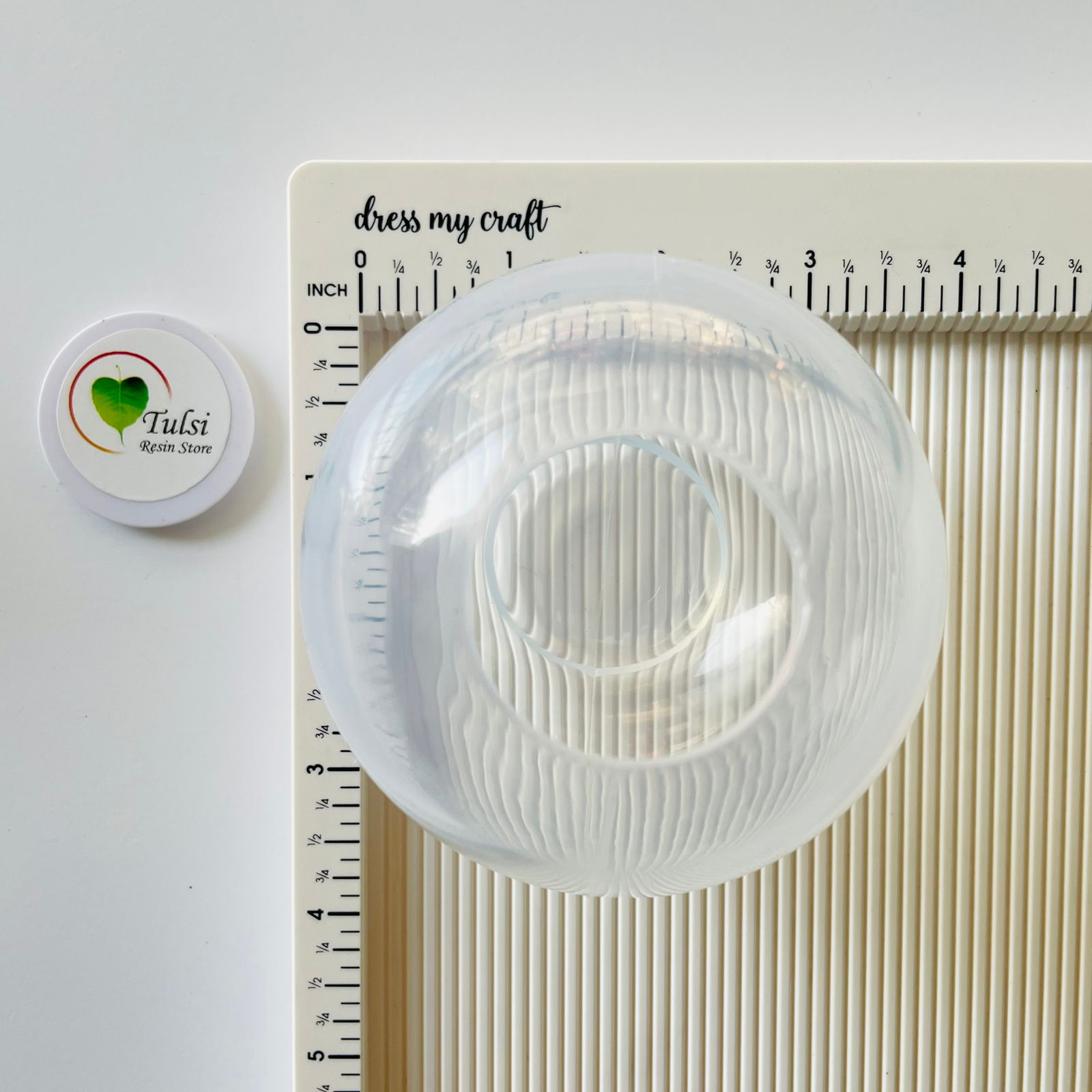 84 MM Sphere Shape Paper Weight Mould Tulsi Resin Store