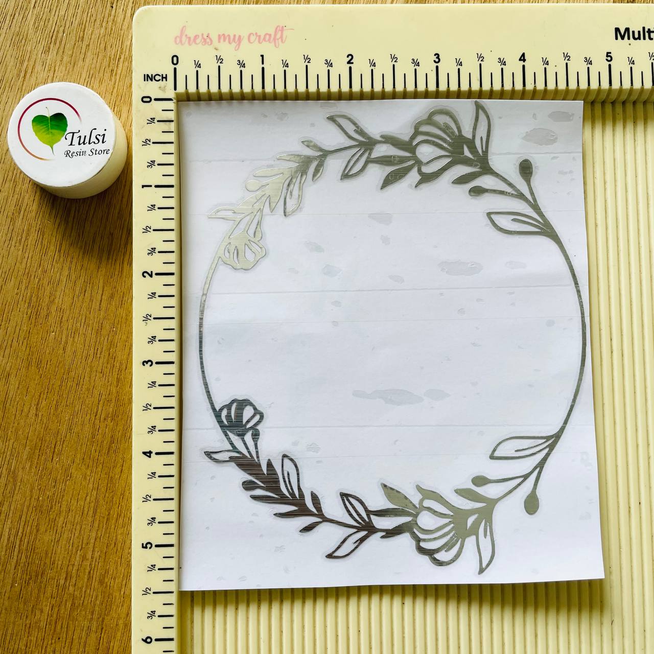 Vinyl Sticker - Ring Design (C) - - Tulsi Resin Store