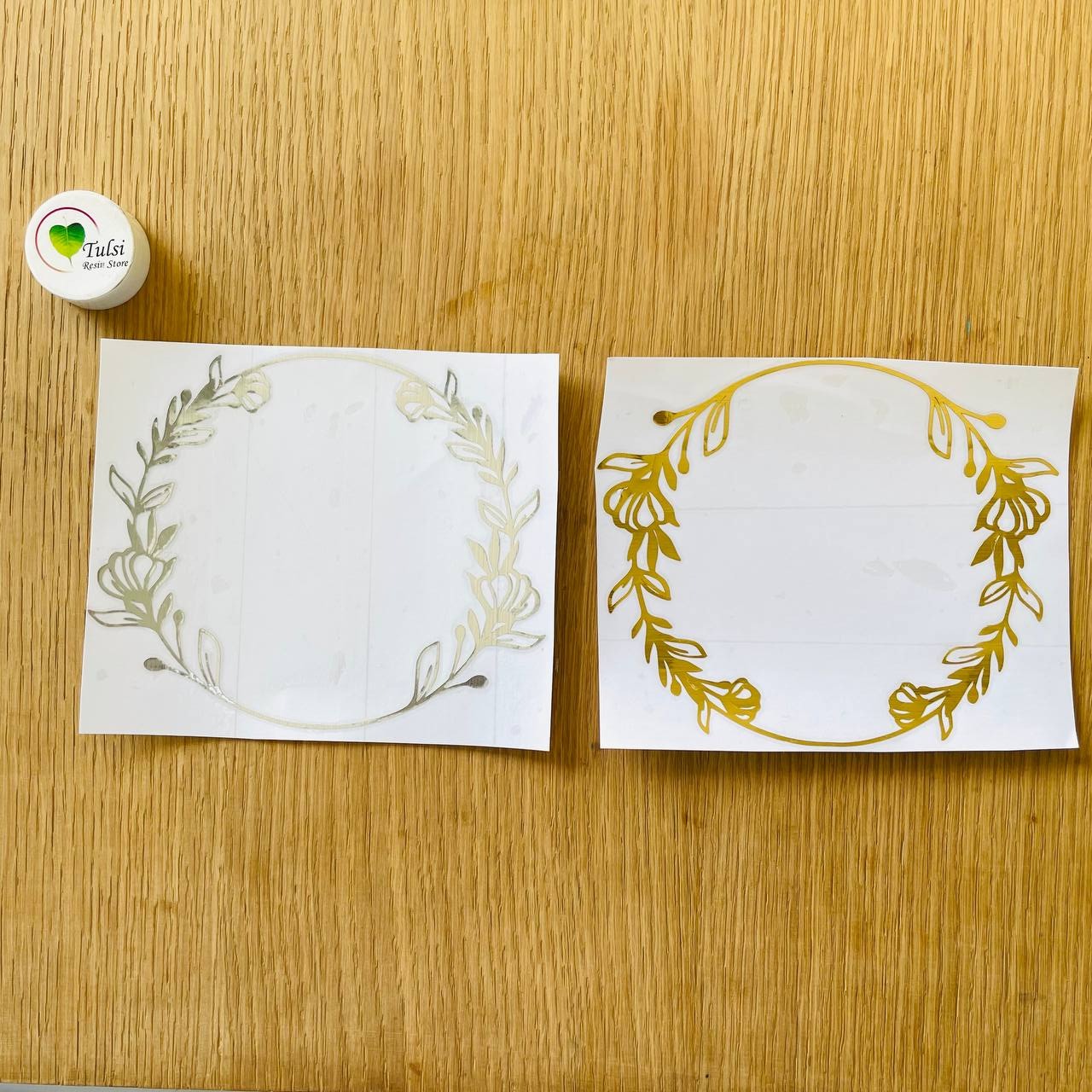 Vinyl Sticker - Ring Design (C) - - Tulsi Resin Store
