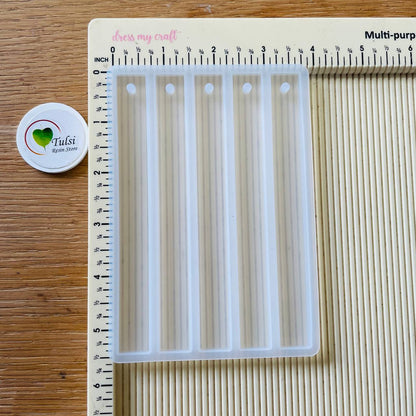 5 Cavity Thin Bookmark Mould