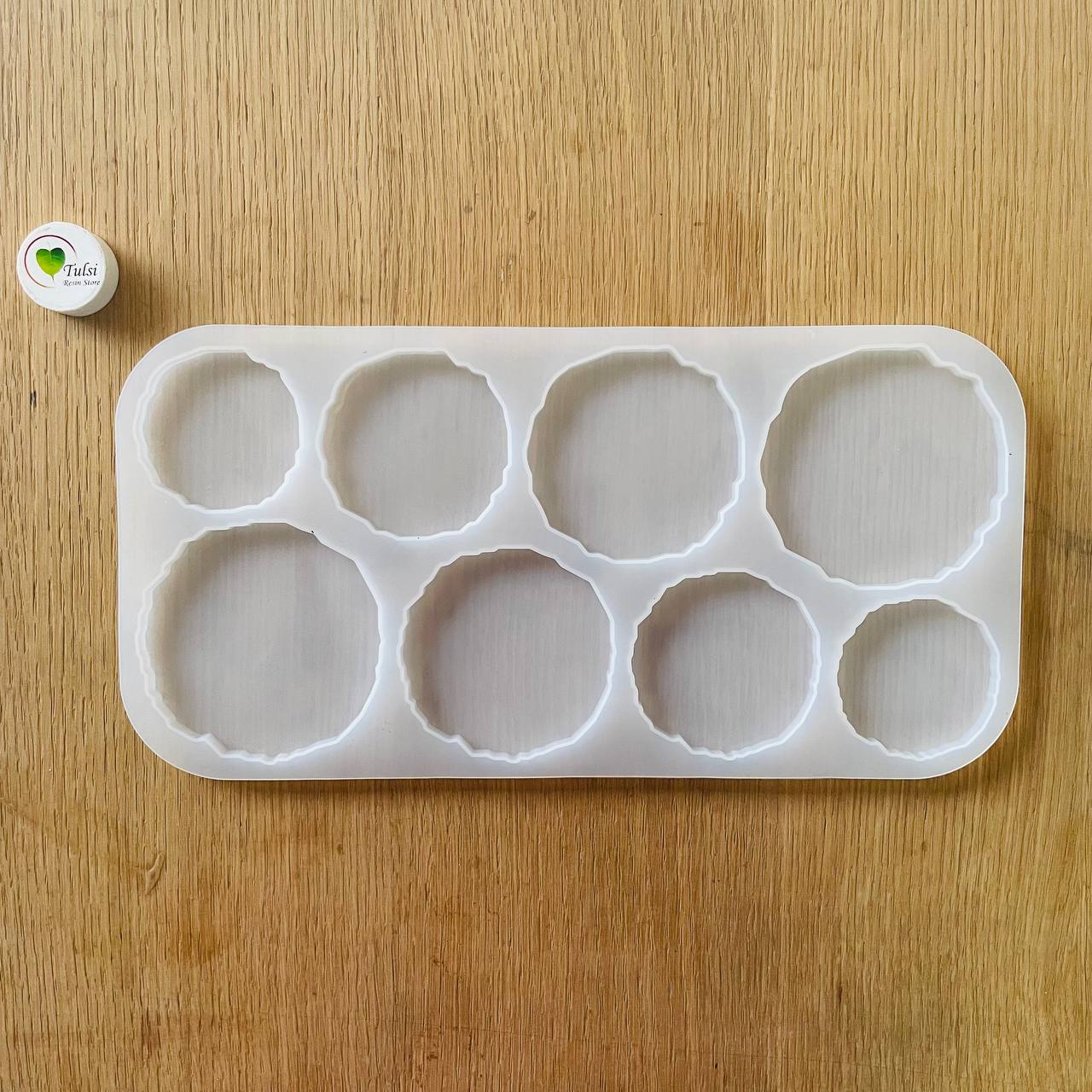 8 Cavity Agate Coaster Mould