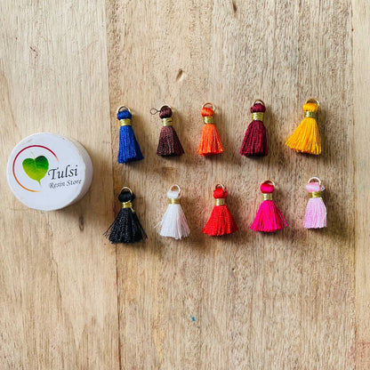 Mini Tassel - Mix Tulsi Resin Store