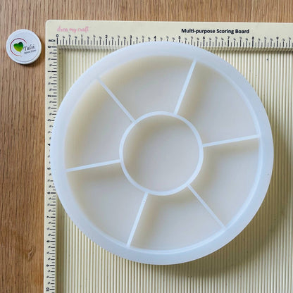 8" Round Mould Tray With Boundry