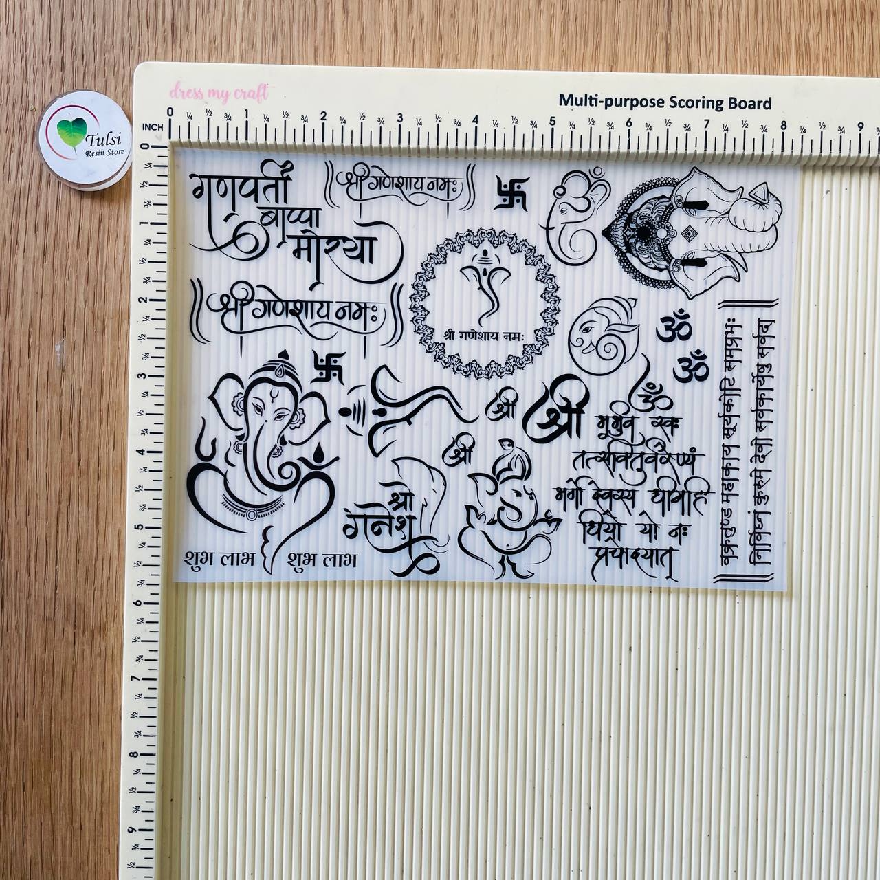 A5 Insert Sheet - Ganesha Mix (A) Tulsi Resin Store