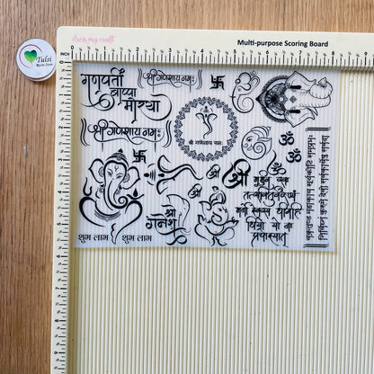 A5 Insert Sheet - Ganesha Mix (A) Tulsi Resin Store
