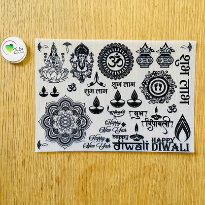 A5 Insert Sheet -Diwali Mix (B) Tulsi Resin Store
