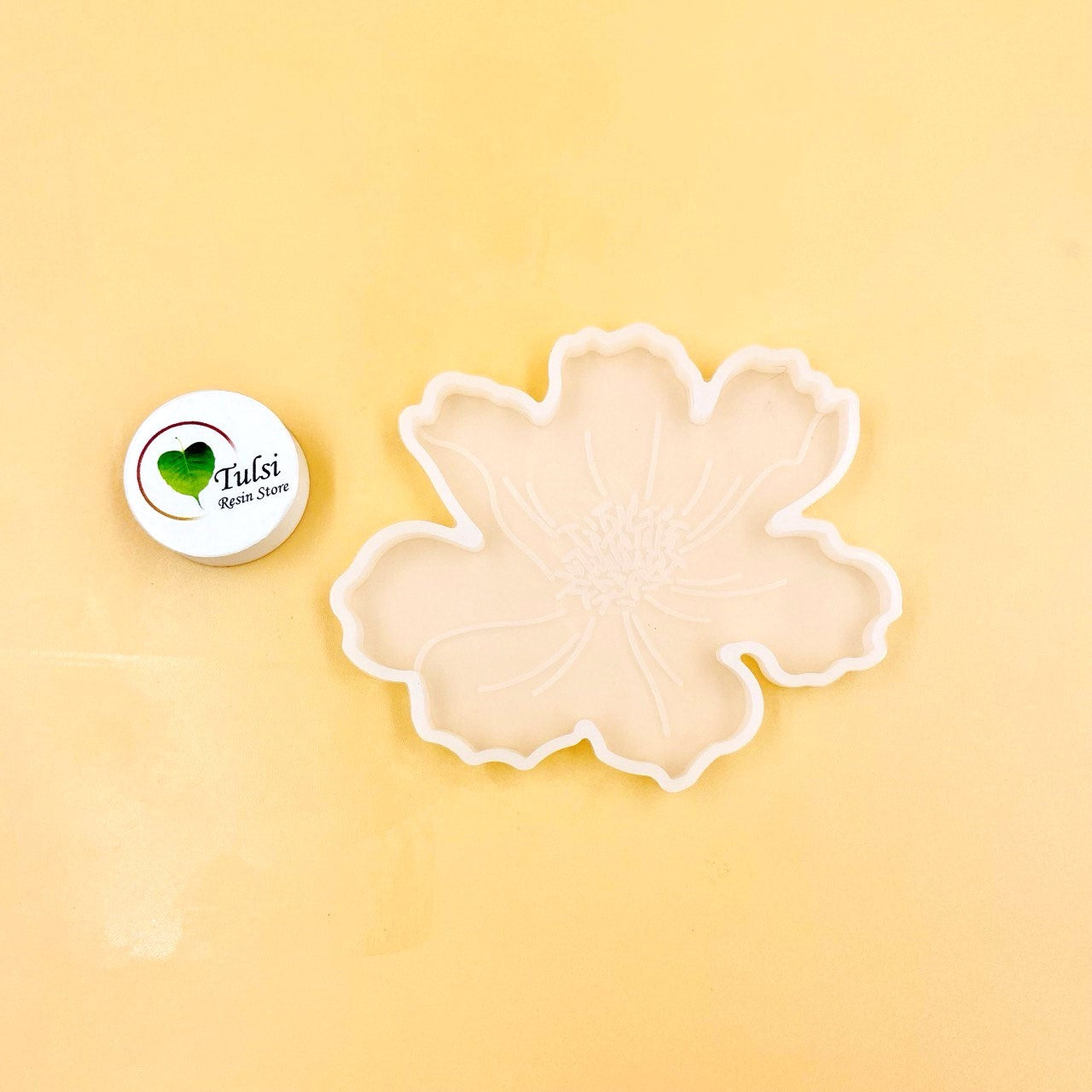 Floral Coaster Mould - Set of 4 Tulsi Resin Store