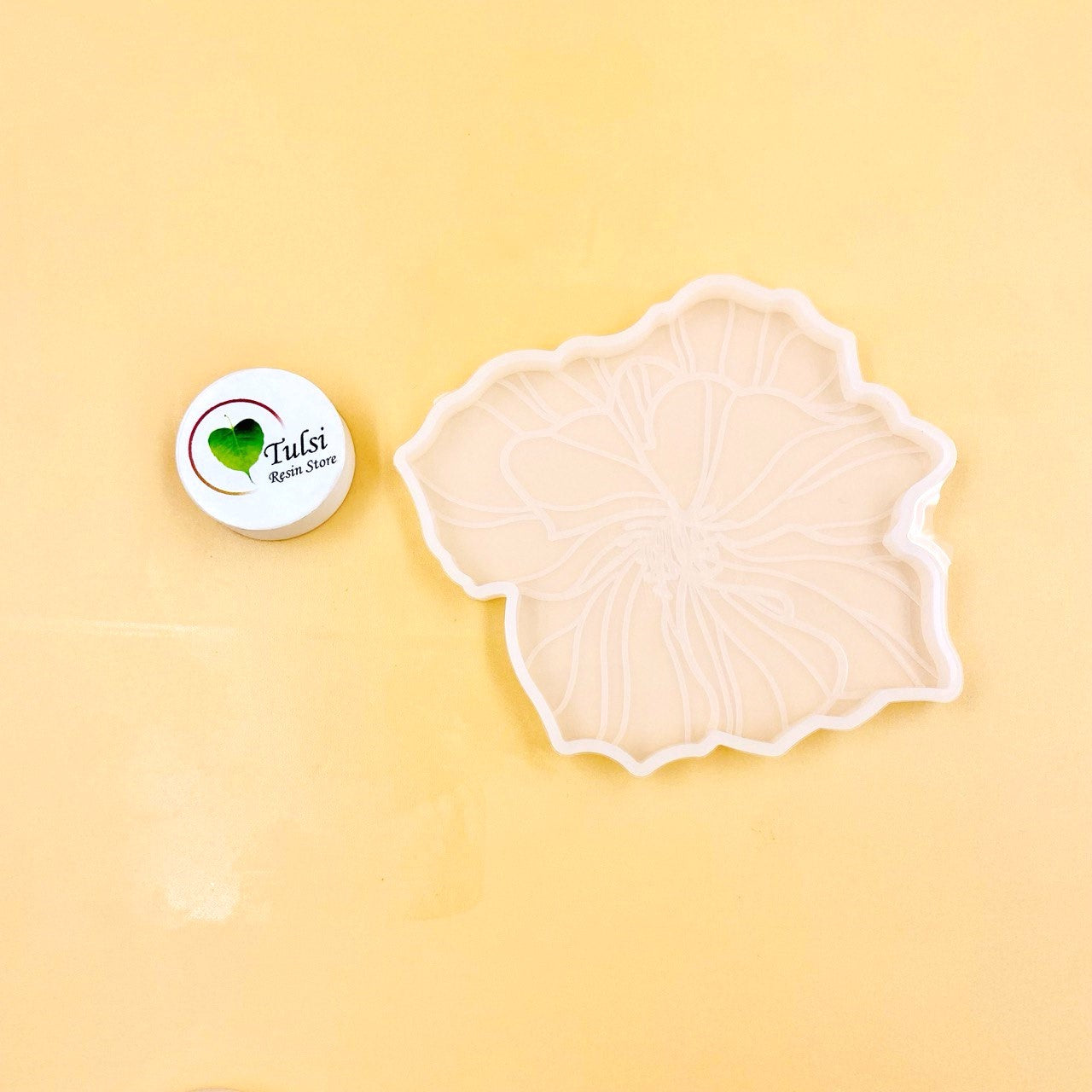 Floral Coaster Mould - Set of 4 Tulsi Resin Store