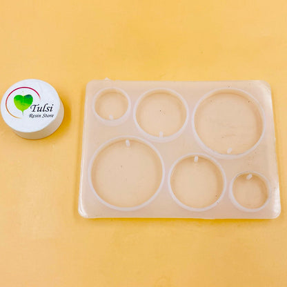 6 Cavity Round Mould Tulsi Resin Store