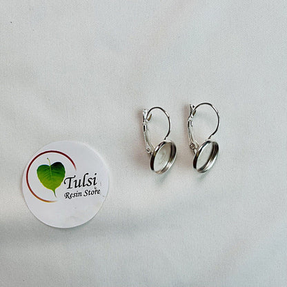 Earring Bazel - (V) (6 Pair)