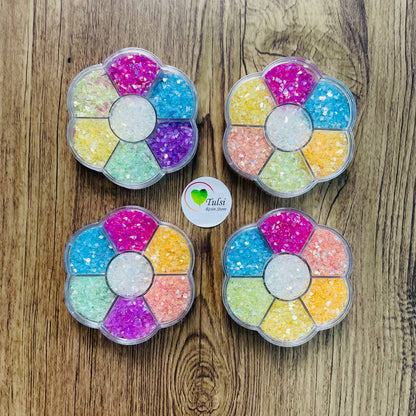Mini Chip Crystal Set of 7 Tulsi Resin Store