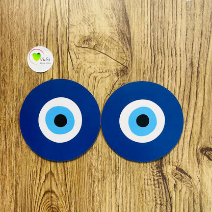 MDF Printed Evil Eye Cutout - Big