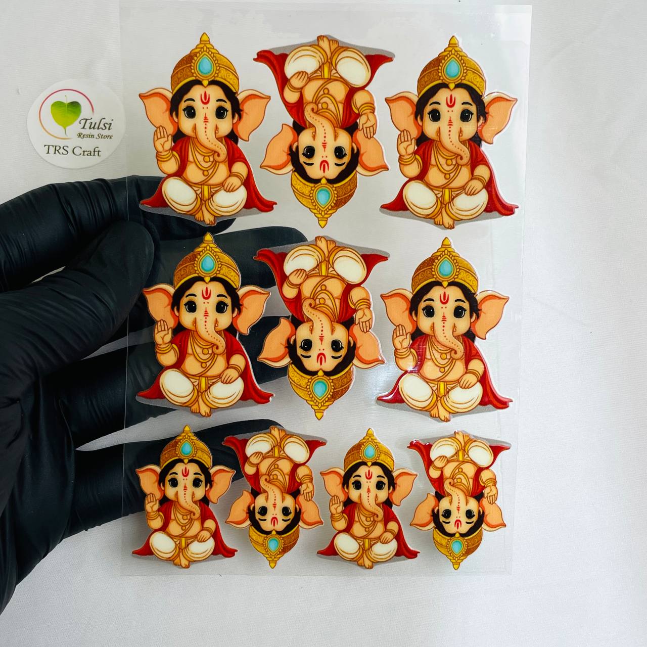 A6 UV DTF Sticker - God Idols Ganesha (C1)