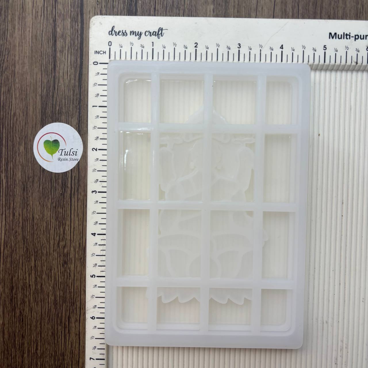 Small Engraved Lakshmi Frame Mould