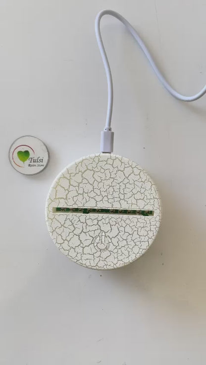 RGB Round led Light With Transparent Acrylic