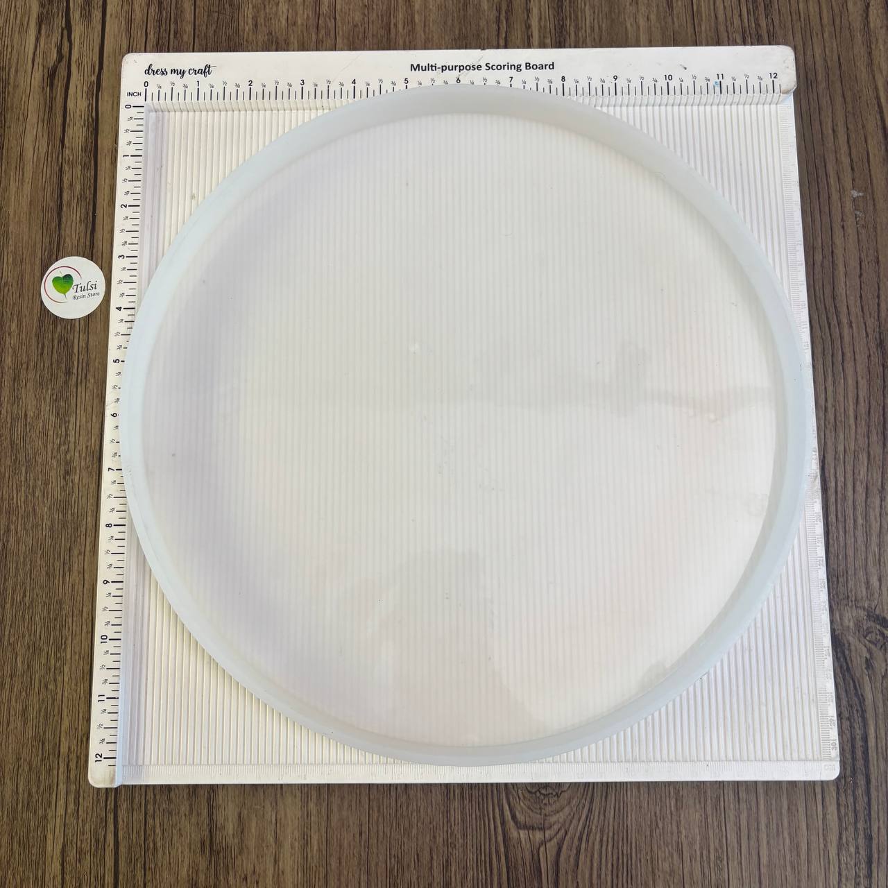 12" Plain Round Tray Mould