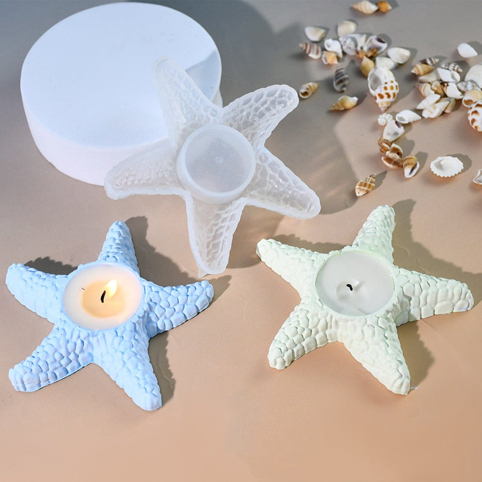 Sea Star Fish T-Light Holder Mould