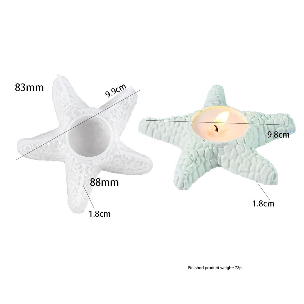Sea Star Fish T-Light Holder Mould