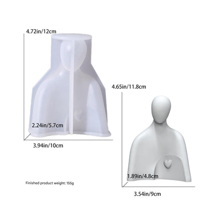 Human Figure Showpiece Mould (A) Tulsi Resin Store